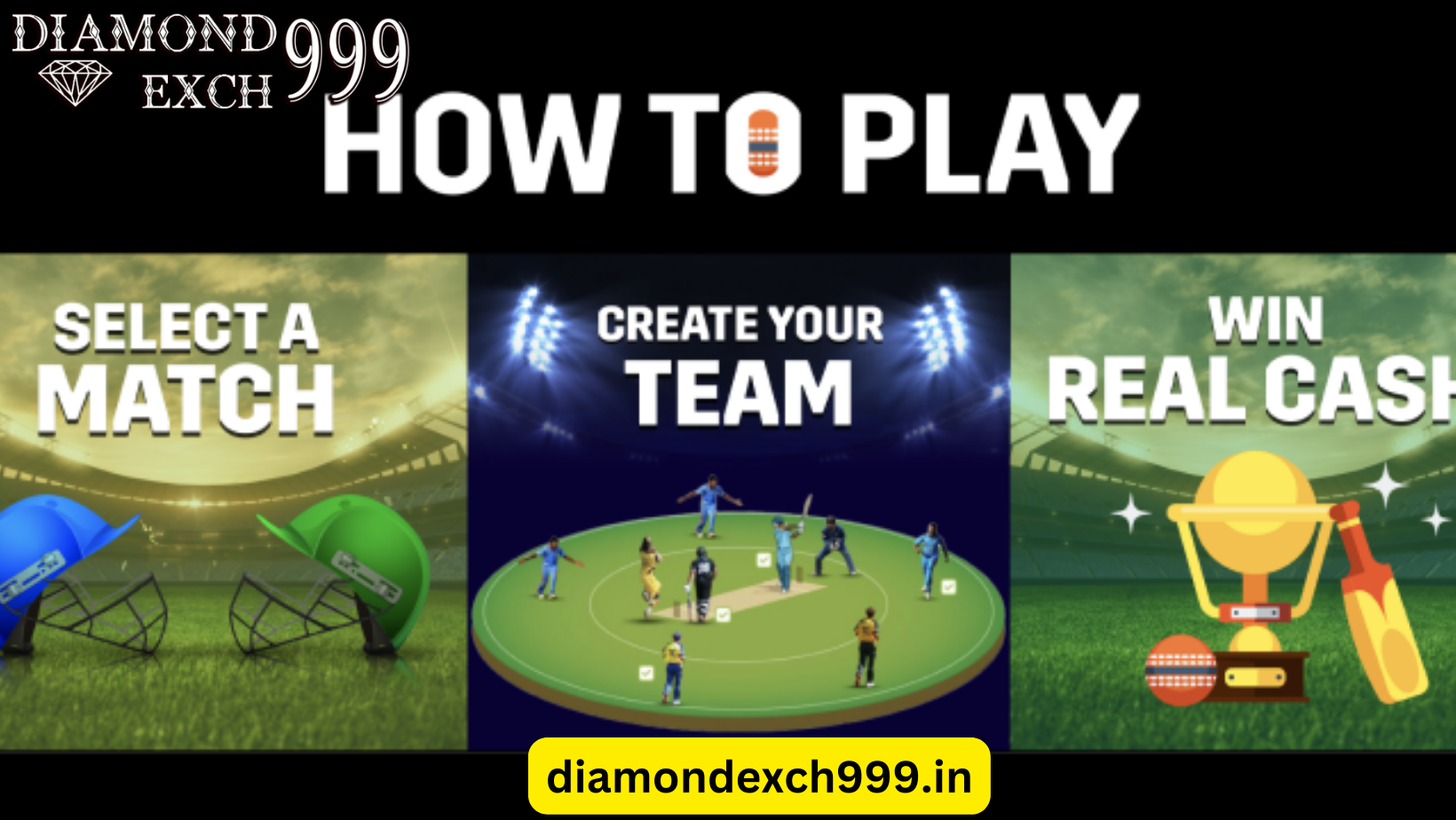 Diamond exch : Play Fantasy cricket games and win real cash with Diamondexch999